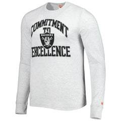 Las Vegas Raiders Homage Hyper Local Tri-Blend Long Sleeve T-Shirt - Ash online