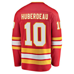 Jonathan Huberdeau Calgary Flames Fanatics Home Breakaway Player Jersey - Red Jerseys