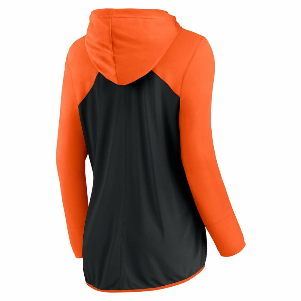 San Francisco Giants Women's Forever Fan Full-Zip Hoodie Jacket Black/Orange