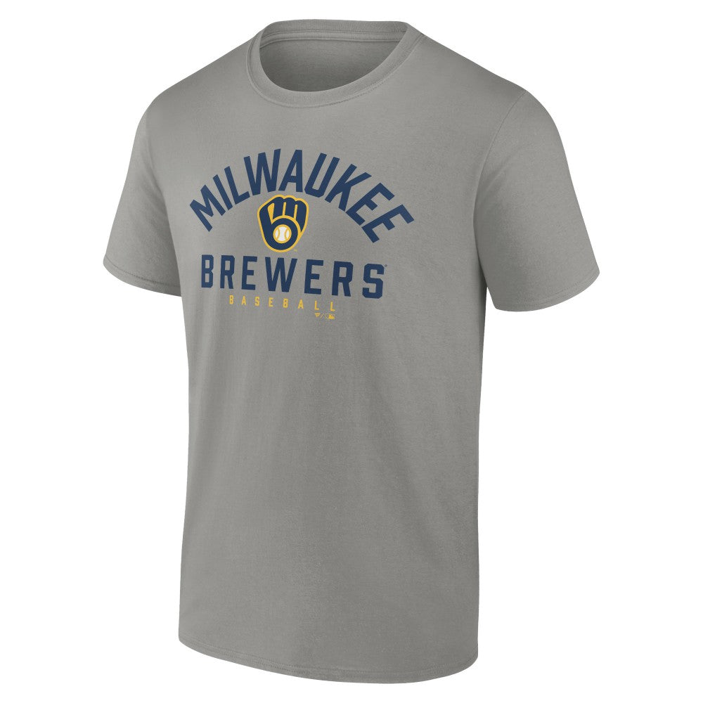 Milwaukee Brewers Player Pack T-Shirt Combo Set Navy/Gray