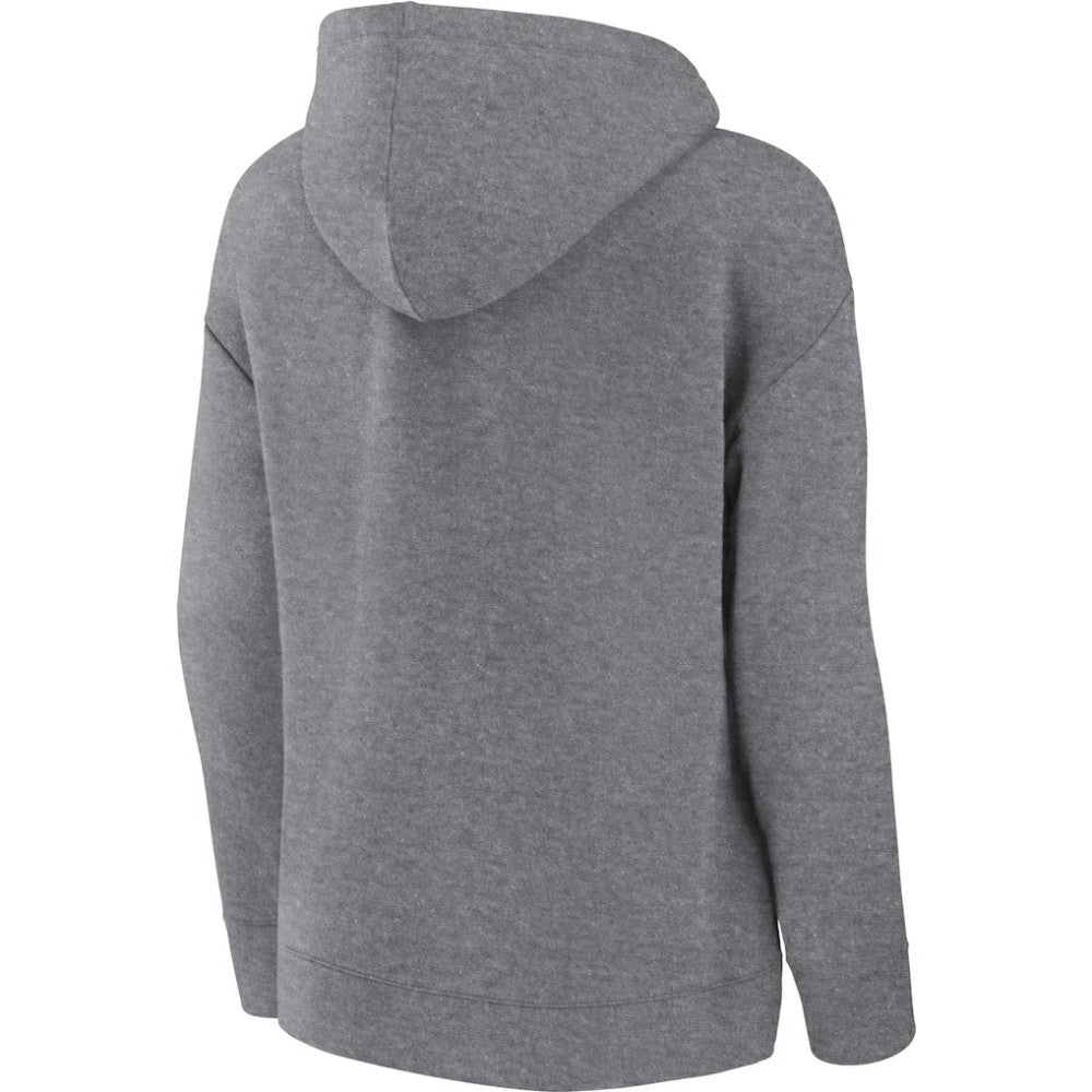 Houston Astros Women's Script Favorite Lightweight Pullover Hoodie Heather Gray