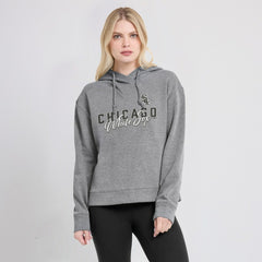 Chicago White Sox Women's Script Favorite Lightweight Pullover Hoodie Heather Gray