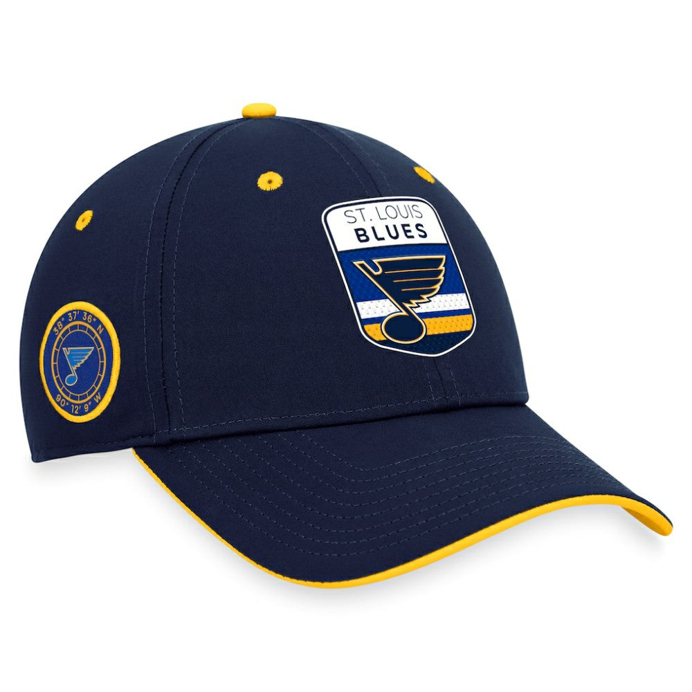 St. Louis Blues Fanatics 2023 NHL Draft Flex Hat - Navy Hats