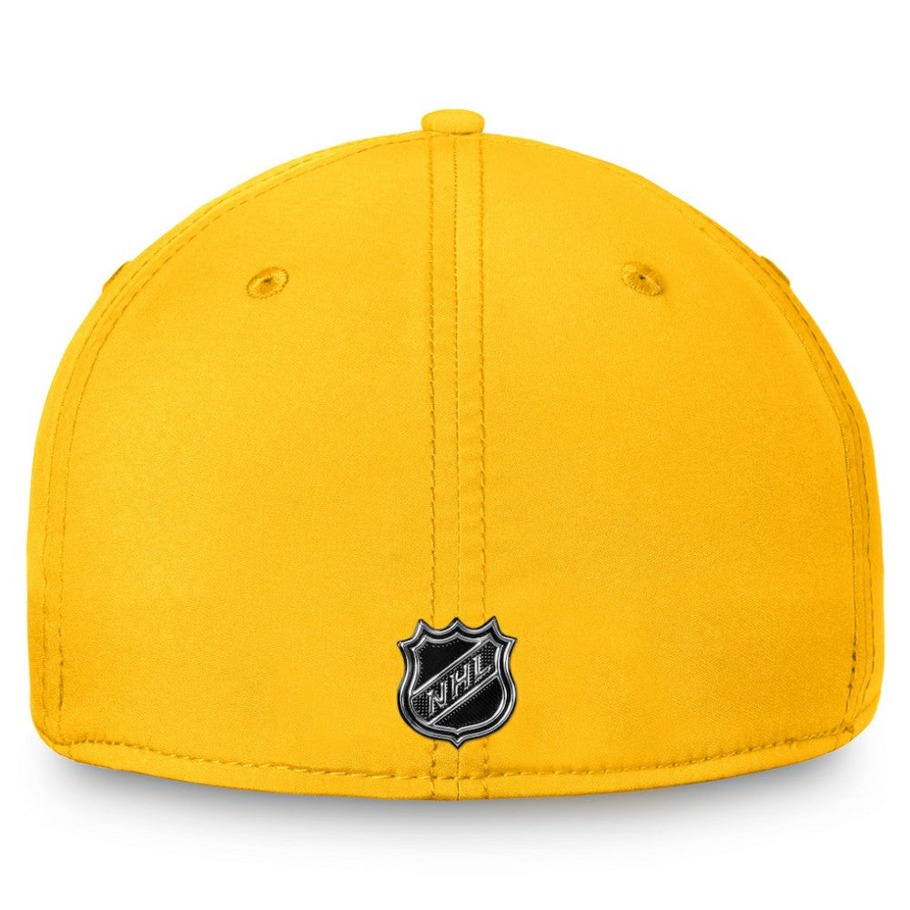 Nashville Predators Fanatics Authentic Pro Training Camp Flex Hat – Gold Hats