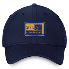 St. Louis Blues Fanatics Authentic Pro Training Camp Flex Hat – Navy Hats