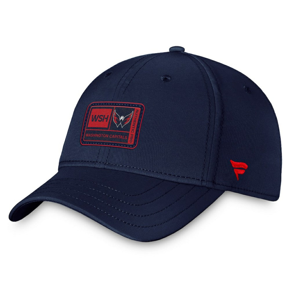 Washington Capitals Fanatics Authentic Pro Training Camp Flex Hat – Navy Hats