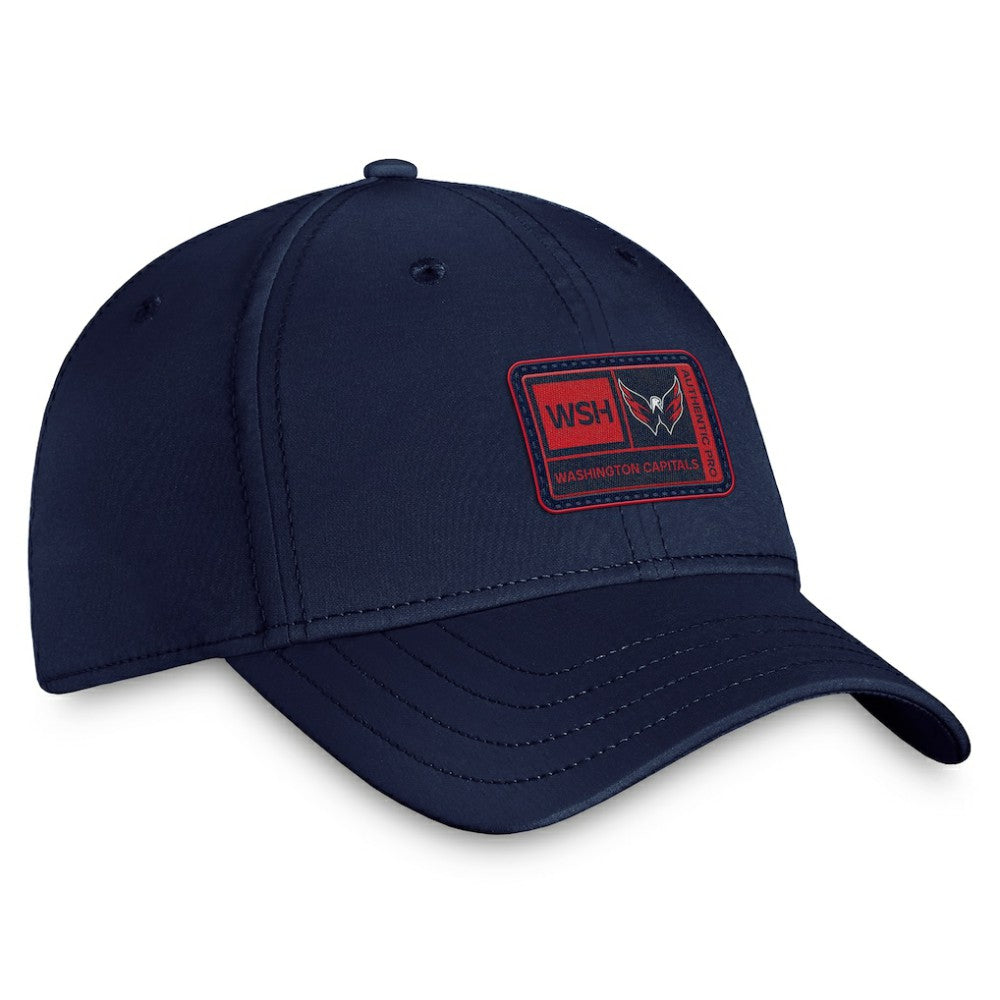 Washington Capitals Fanatics Authentic Pro Training Camp Flex Hat – Navy Hats