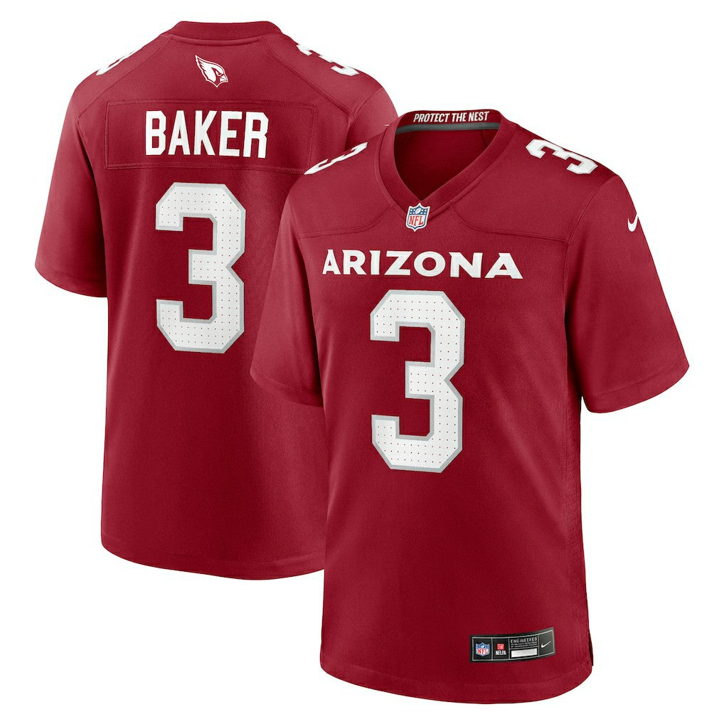 Budda Baker Arizona Cardinals Game Player Jersey - Cardinal outlet