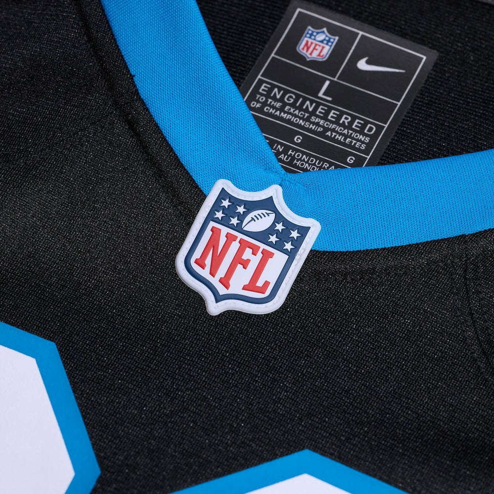 Ikem Ekwonu Carolina Panthers Game Jersey - Black sale