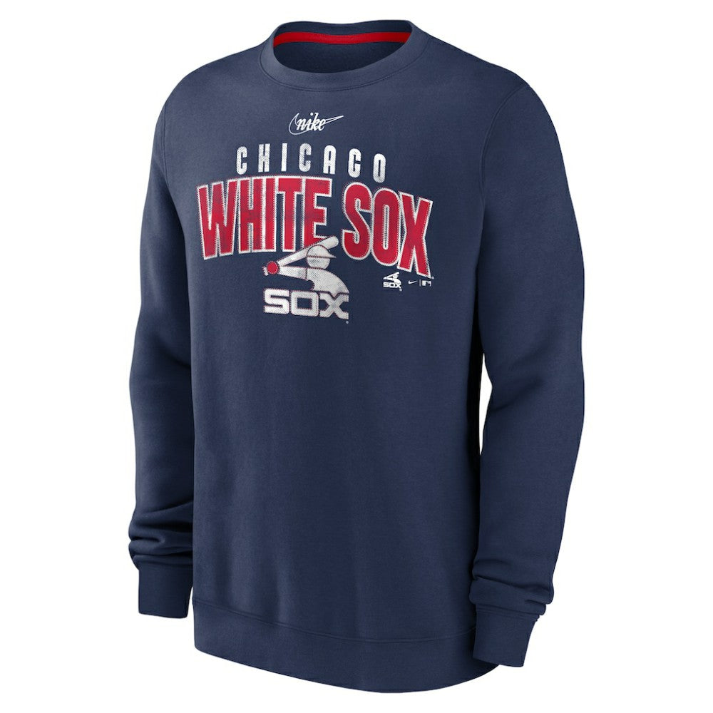 Chicago White Sox Cooperstown Collection Team Shout Out Pullover Sweatshirt Navy