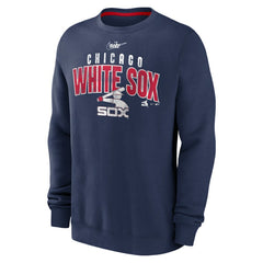 Chicago White Sox Cooperstown Collection Team Shout Out Pullover Sweatshirt Navy