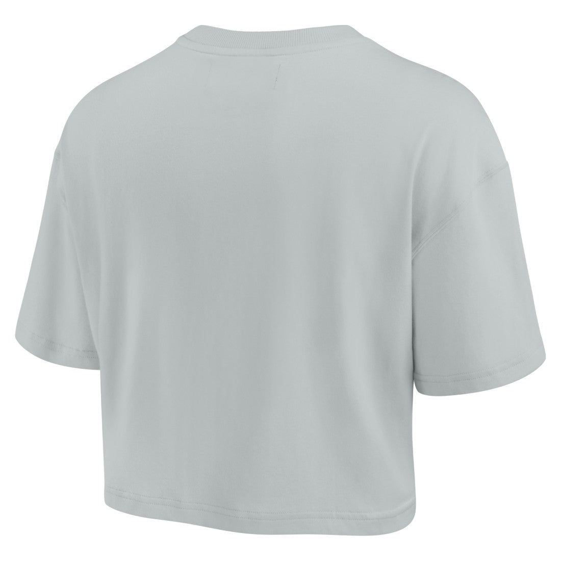 Green Bay Packers Women's Elements Super Soft Boxy Cropped T-Shirt - Gray outlet