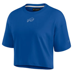 Buffalo Bills Women's Elements Super Soft Boxy Cropped T-Shirt - Royal online