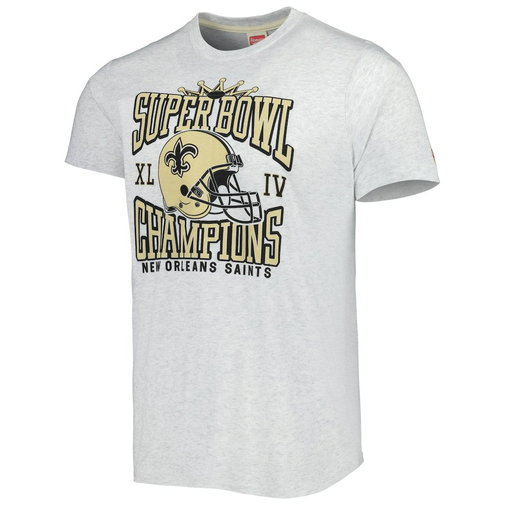 New Orleans Saints Homage Champs Hyper Local Tri-Blend T-Shirt - Ash online