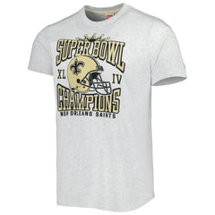 New Orleans Saints Homage Champs Hyper Local Tri-Blend T-Shirt - Ash online