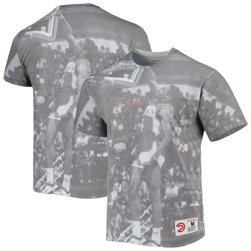 Spud Webb Atlanta Hawks Above The Rim T-Shirt - Heather Gray discount