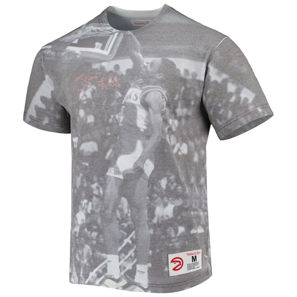 Spud Webb Atlanta Hawks Above The Rim T-Shirt - Heather Gray discount