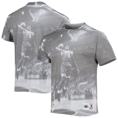 Larry Johnson Charlotte Hornets Above The Rim T-Shirt - Heather Gray for sale