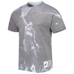 Clyde Drexler Houston Rockets Above The Rim T-Shirt - Heather Gray on sale