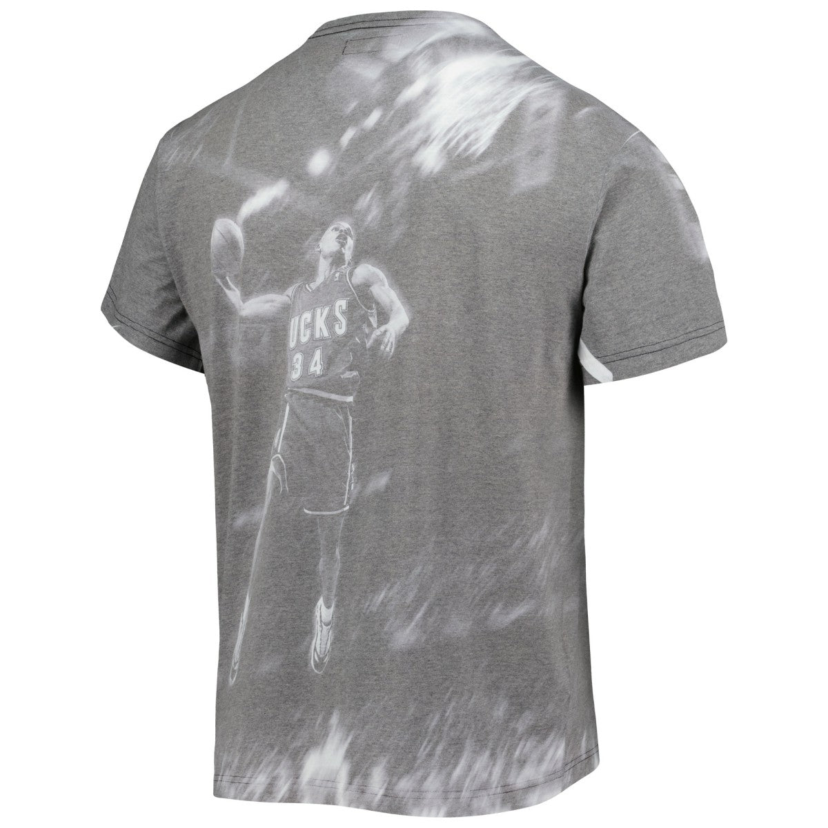 Ray Allen Milwaukee Bucks Above The Rim T-Shirt - Gray cheap