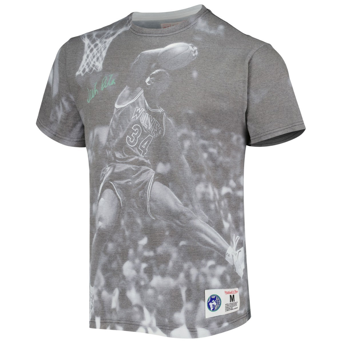 Isaiah Rider Minnesota Timberwolves Above The Rim T-Shirt - Gray sale