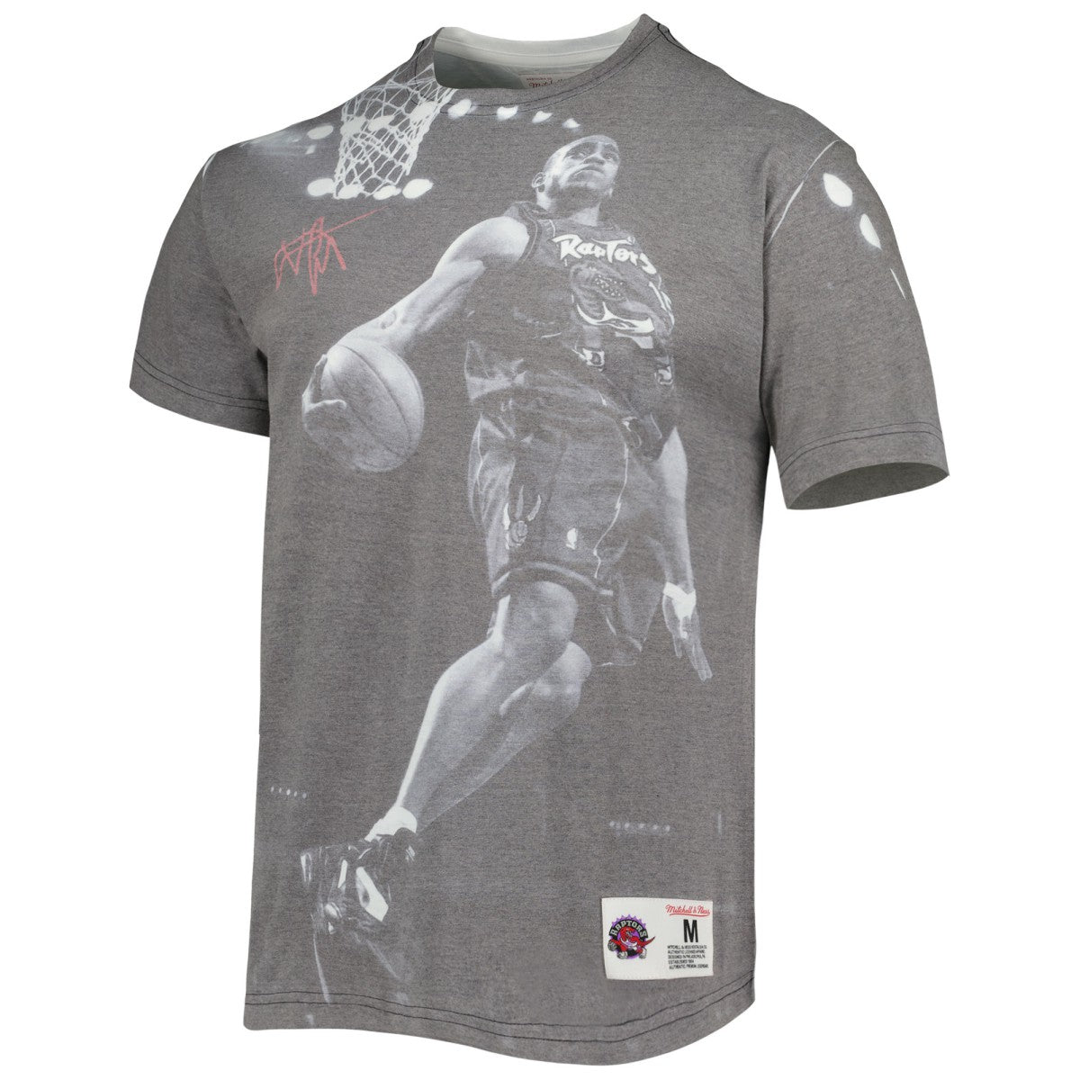 Vince Carter Toronto Raptors Above The Rim T-Shirt - Heather Gray discount