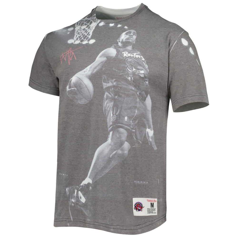 Vince Carter Toronto Raptors Above The Rim T-Shirt - Heather Gray discount