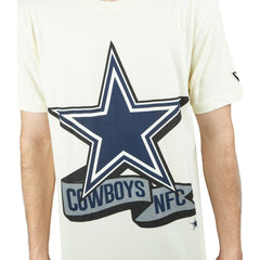 Dallas Cowboys New Era Chrome T-Shirt - Cream cheap