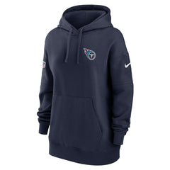 Tennessee Titans Women's 2023 Sideline Club Fleece Pullover Hoodie - Navy outlet