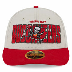 Tampa Bay Buccaneers New Era 2023 NFL Draft Low Profile 59FIFTY Fitted Hat - Stone/Red cheap
