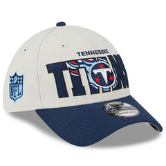 Tennessee Titans New Era 2023 NFL Draft 39THIRTY Flex Hat - Stone/Navy online