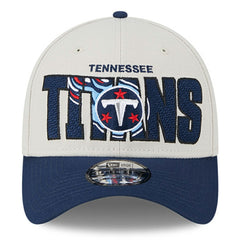 Tennessee Titans New Era 2023 NFL Draft 39THIRTY Flex Hat - Stone/Navy online