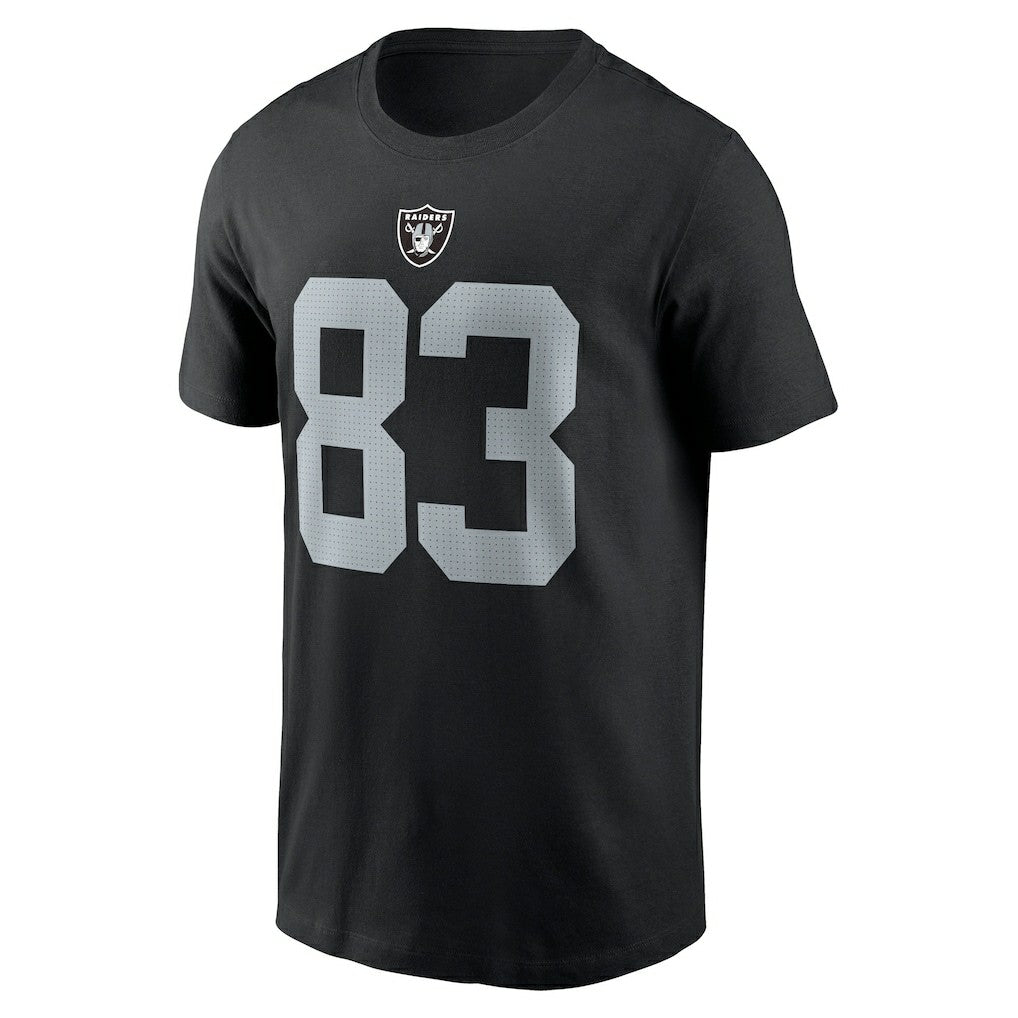 Darren Waller Las Vegas Raiders Player Name & Number T-Shirt - Black on sale