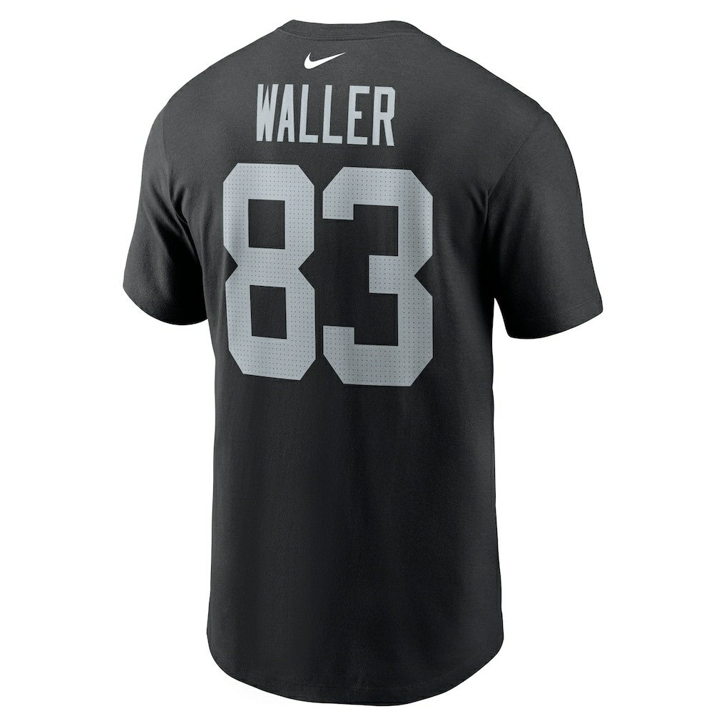Darren Waller Las Vegas Raiders Player Name & Number T-Shirt - Black on sale