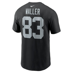 Darren Waller Las Vegas Raiders Player Name & Number T-Shirt - Black on sale