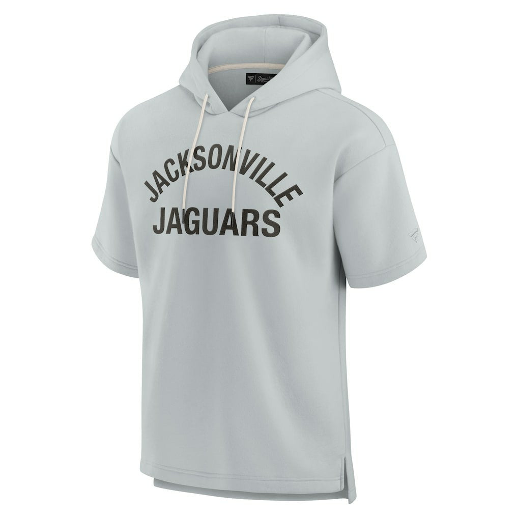 Jacksonville Jaguars Unisex Elements Super Soft Fleece Short Sleeve Pullover Hoodie - Gray online