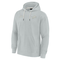 Detroit Lions Unisex Elements Super Soft Fleece Pullover Hoodie - Gray discount