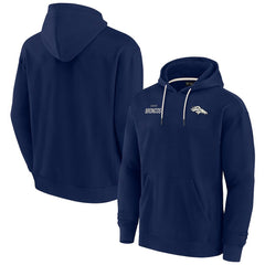 Denver Broncos Unisex Elements Super Soft Fleece Pullover Hoodie - Navy outlet