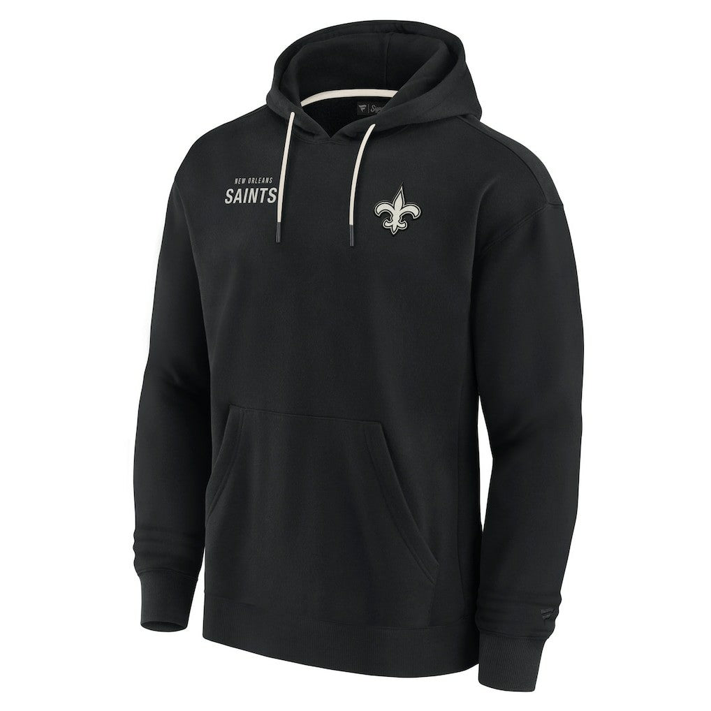 New Orleans Saints Unisex Elements Super Soft Fleece Pullover Hoodie - Black outlet
