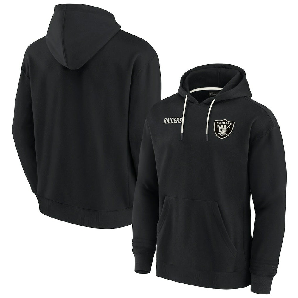 Las Vegas Raiders Unisex Elements Super Soft Fleece Pullover Hoodie - Black online