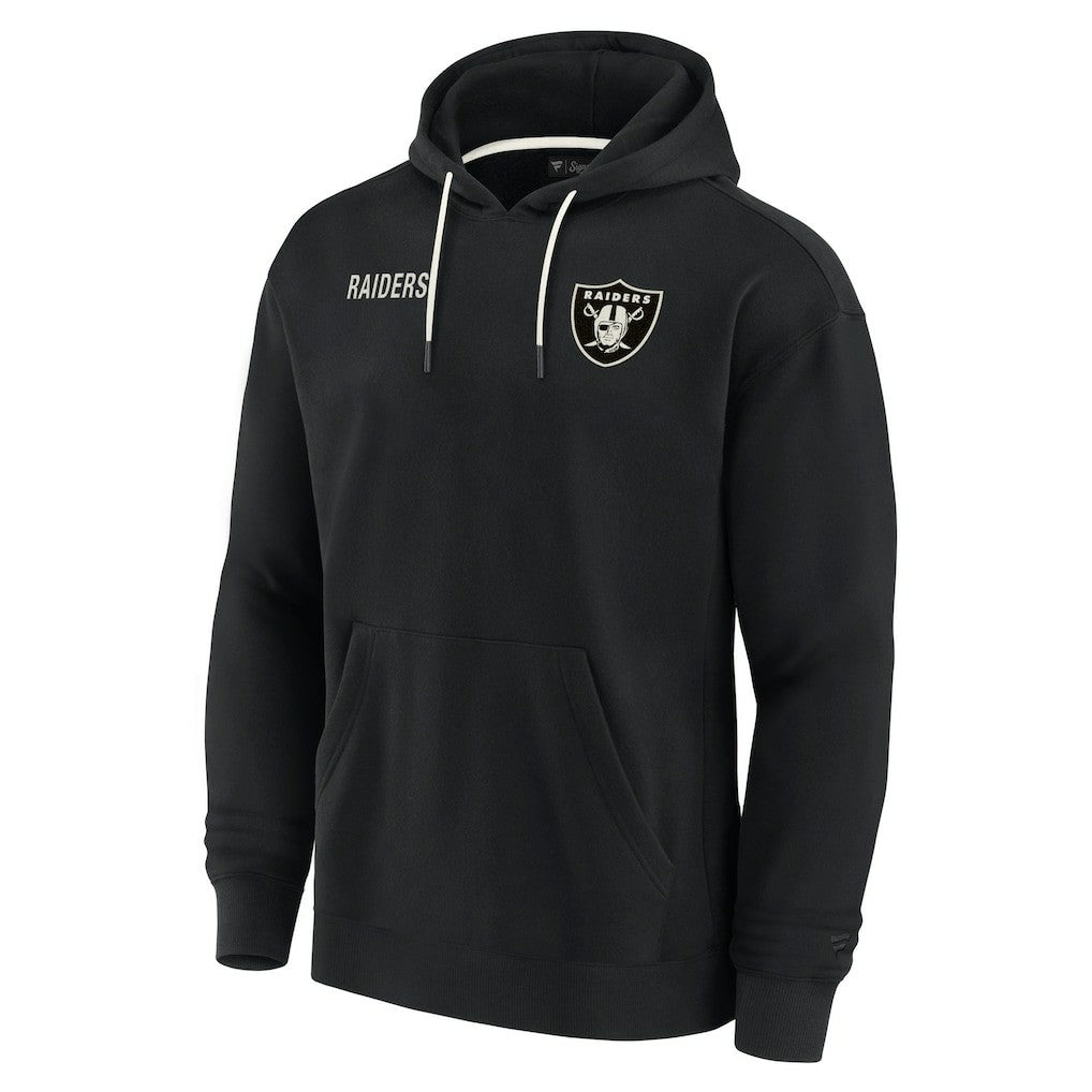 Las Vegas Raiders Unisex Elements Super Soft Fleece Pullover Hoodie - Black online