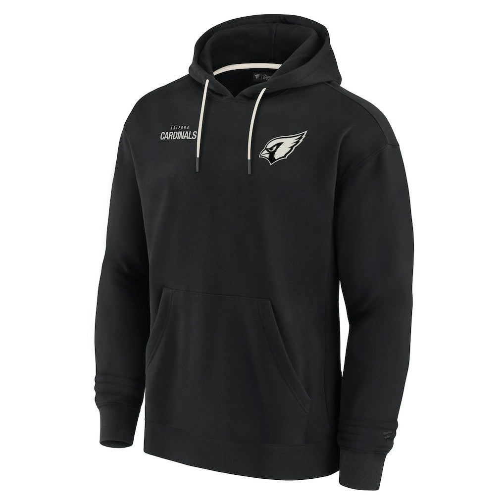 Arizona Cardinals Unisex Elements Super Soft Fleece Pullover Hoodie - Black cheap