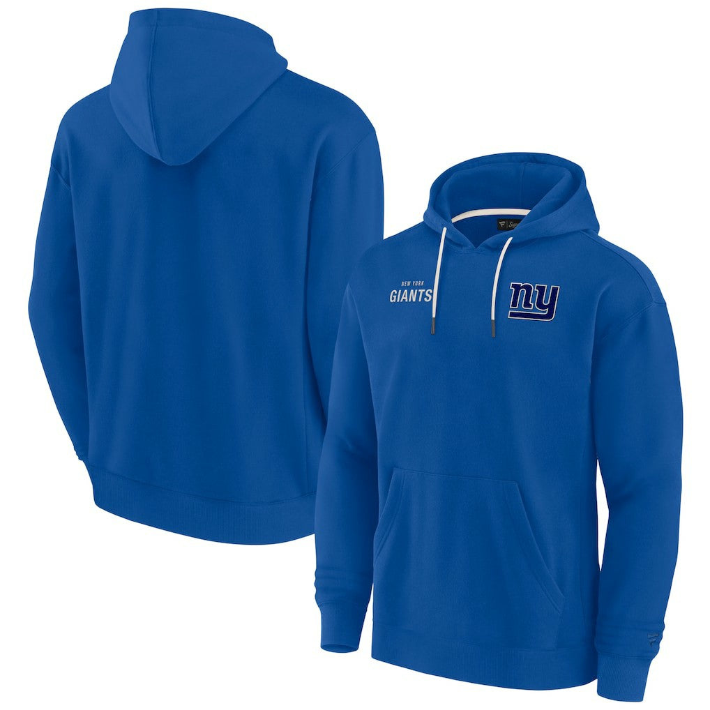 New York Giants Unisex Elements Super Soft Fleece Pullover Hoodie - Royal outlet