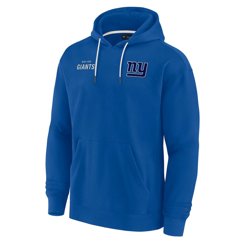 New York Giants Unisex Elements Super Soft Fleece Pullover Hoodie - Royal outlet