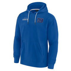 New York Giants Unisex Elements Super Soft Fleece Pullover Hoodie - Royal outlet