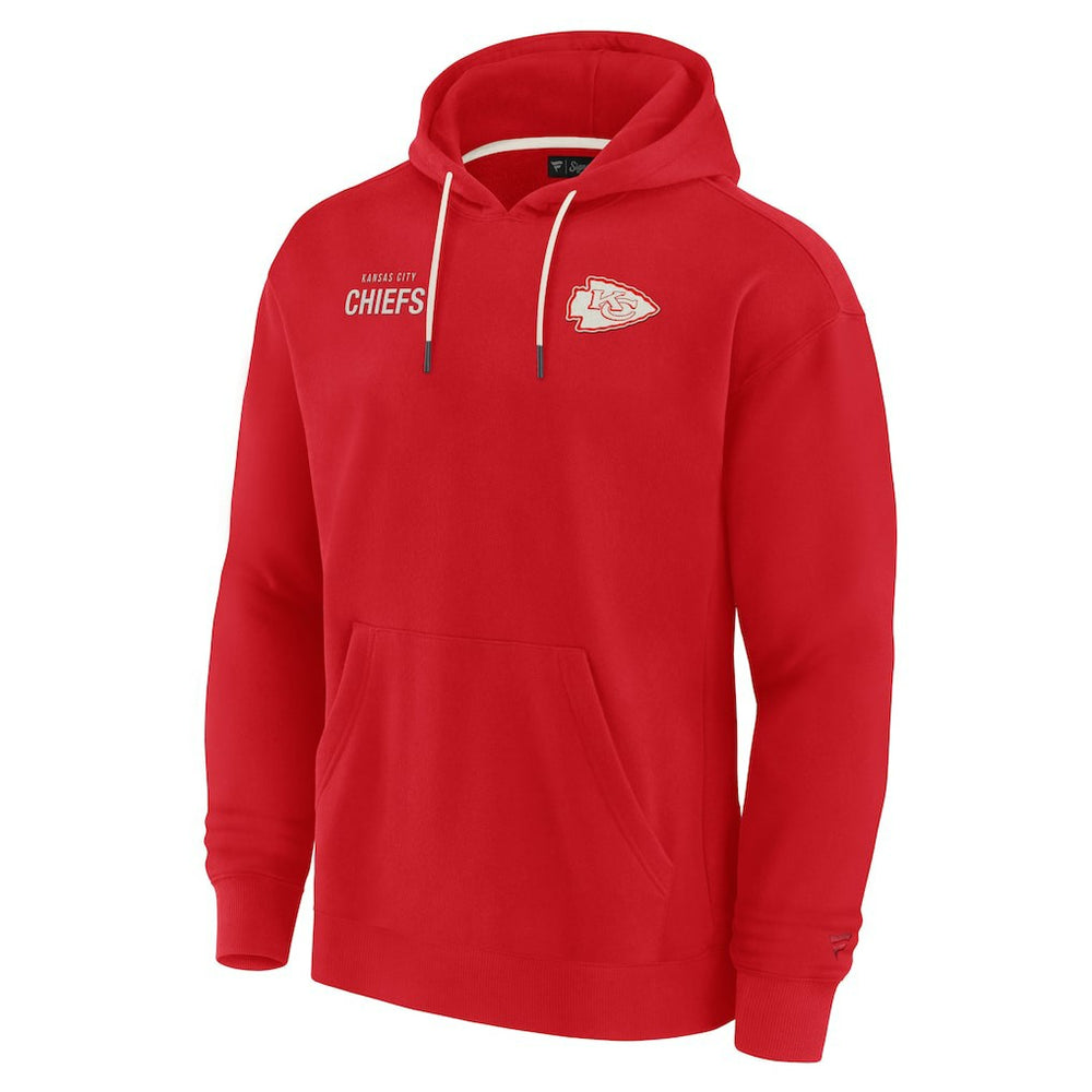 Kansas City Chiefs Unisex Elements Super Soft Fleece Pullover Hoodie - Red discount