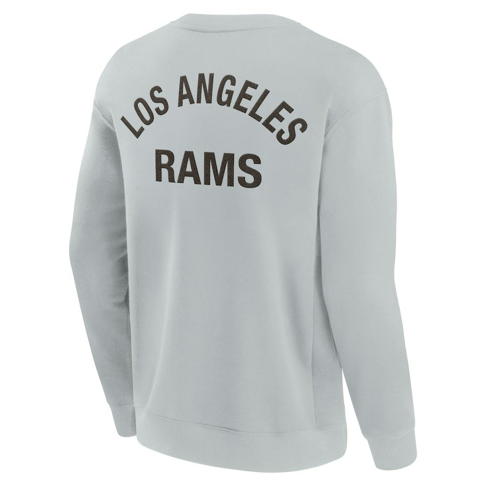 Los Angeles Rams Unisex Elements Super Soft Pullover Sweatshirt - Gray sale