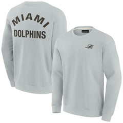 Miami Dolphins Unisex Elements Super Soft Pullover Sweatshirt - Gray online