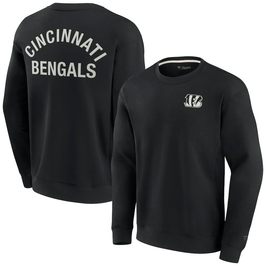 Cincinnati Bengals Unisex Elements Super Soft Pullover Sweatshirt - Black online