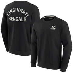 Cincinnati Bengals Unisex Elements Super Soft Pullover Sweatshirt - Black online